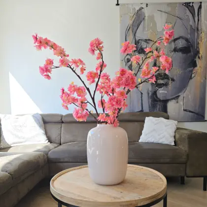 Roze kunstbloesem