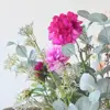 Zijden bloemen in boeket